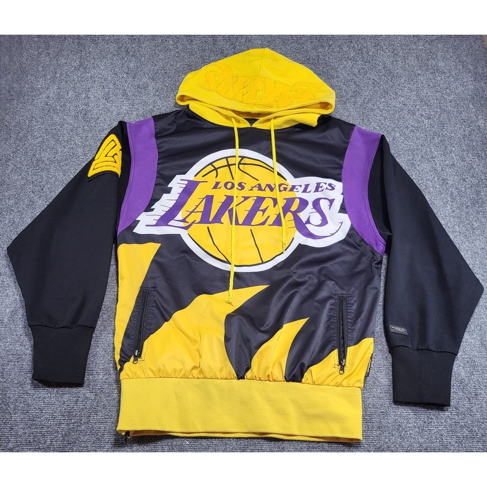 Black Pyramid Los Angeles Lakers NBA Mamba Hoodie Sweatshirt Men's Size X-Large